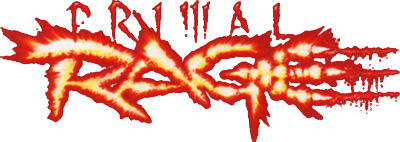 Primal Rage logo for Sega Genesis